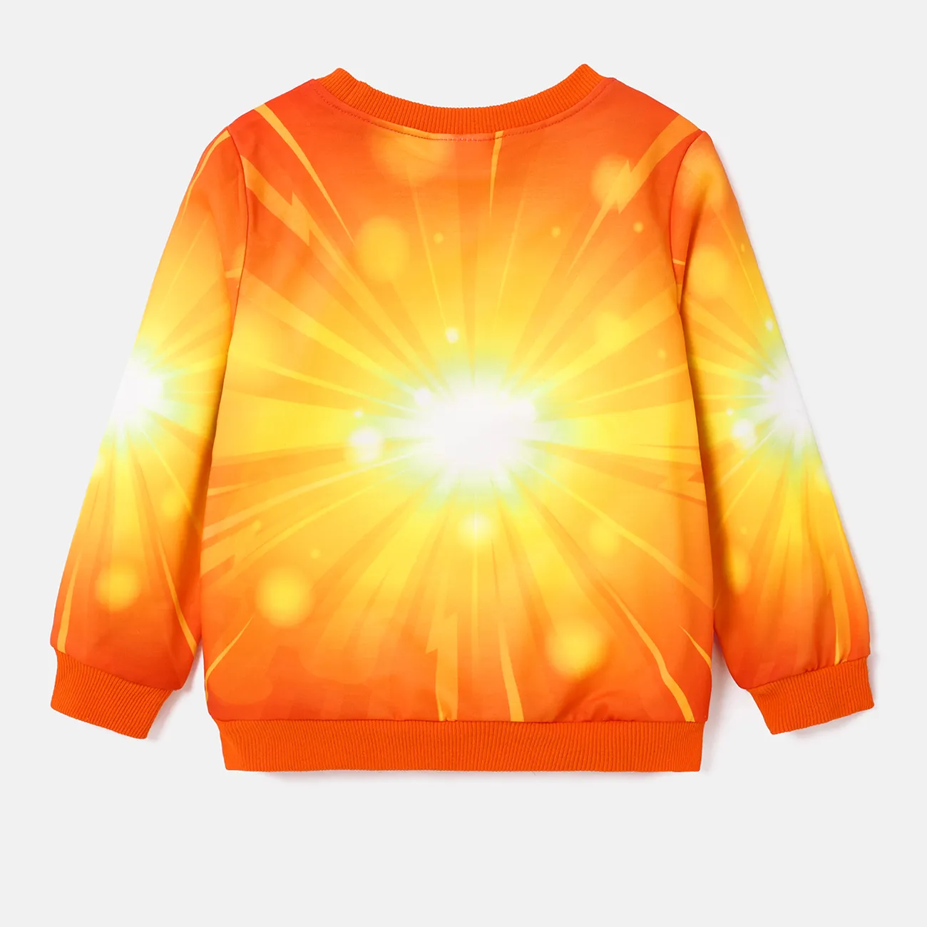 PAW Patrol Toddler Girl/Boy Character Print Pattern Long-sleeve Sweatshirt Orange big image 1