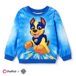 PAW Patrol Toddler Girl/Boy Character Print Pattern Long-sleeve Sweatshirt Blue