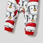 Christmas Family Matching Penguin Print Long-sleeve Tops  image 5