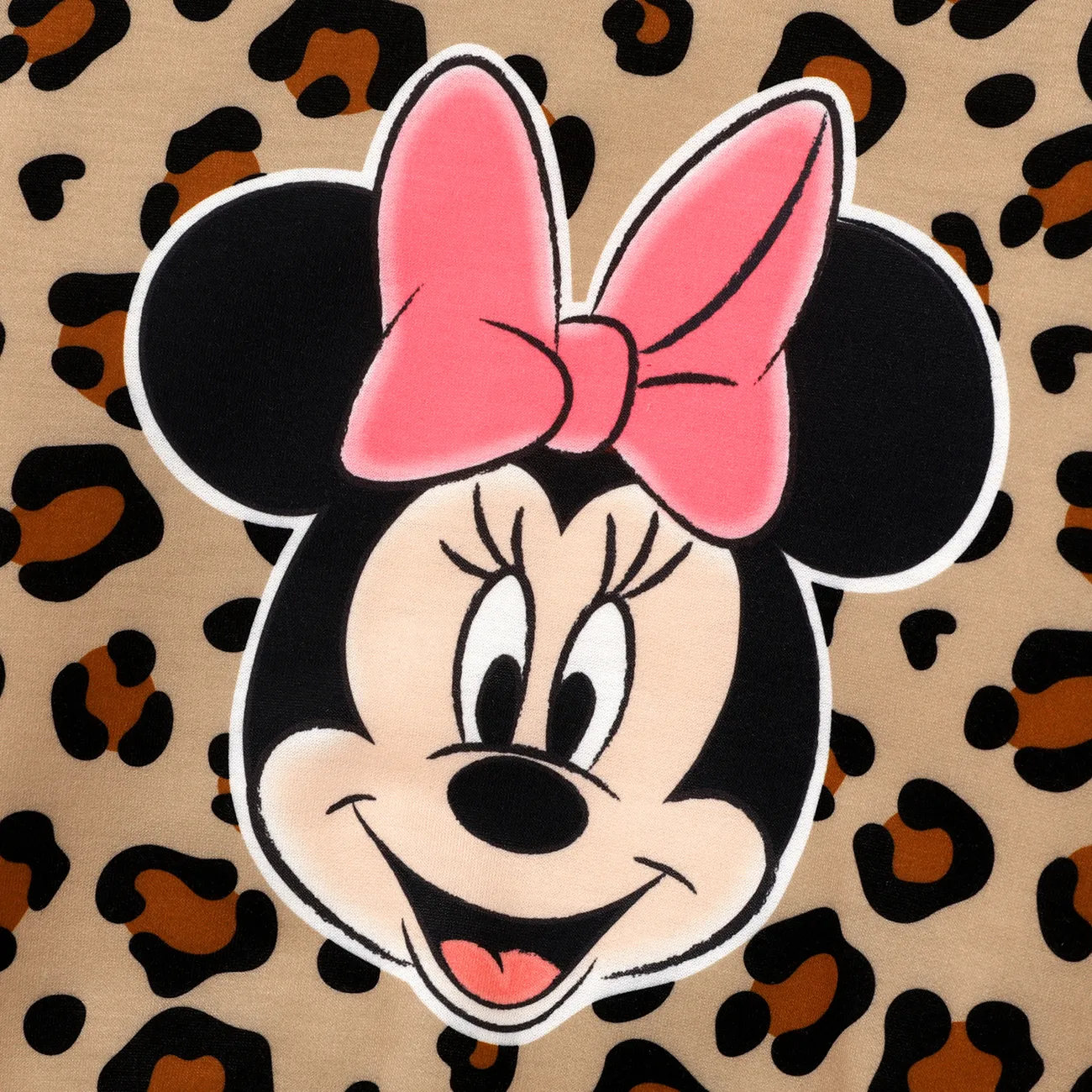 Disney Mickey and Friends Langärmelig Oberteile Mama und ich braun big image 1