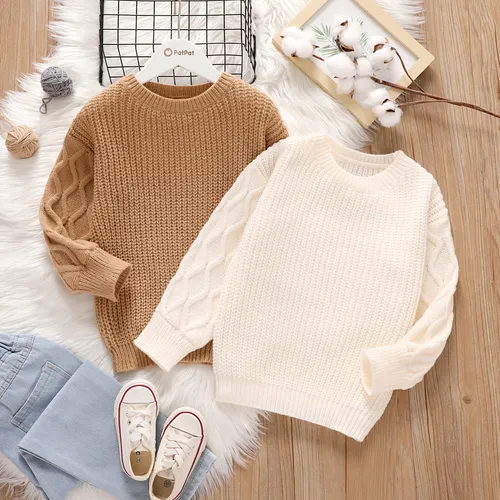 Toddler/Kid Girl Textured Sweater