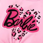 Barbie Toddler Girl 2pcs Letter Print  Long-sleeve Top and Pants Set  image 3