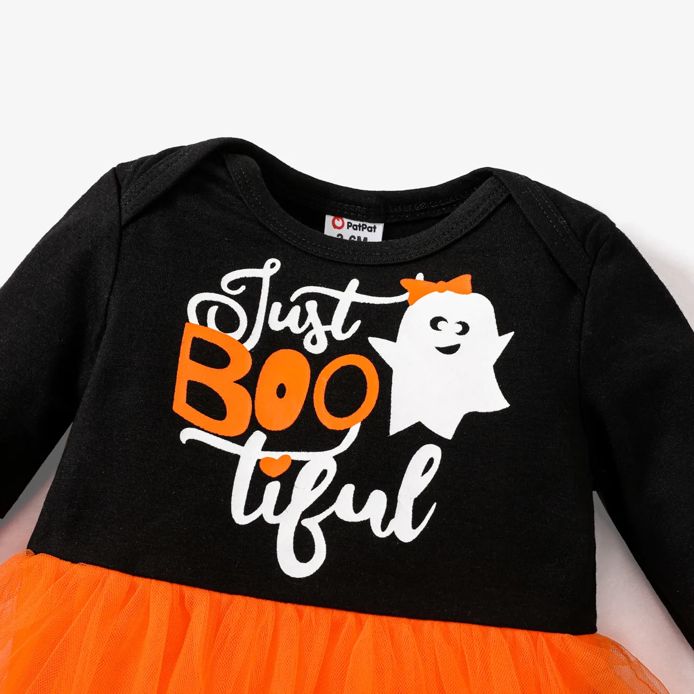 2pcs Baby Girl Halloween Sweet Rompers Set  image 6