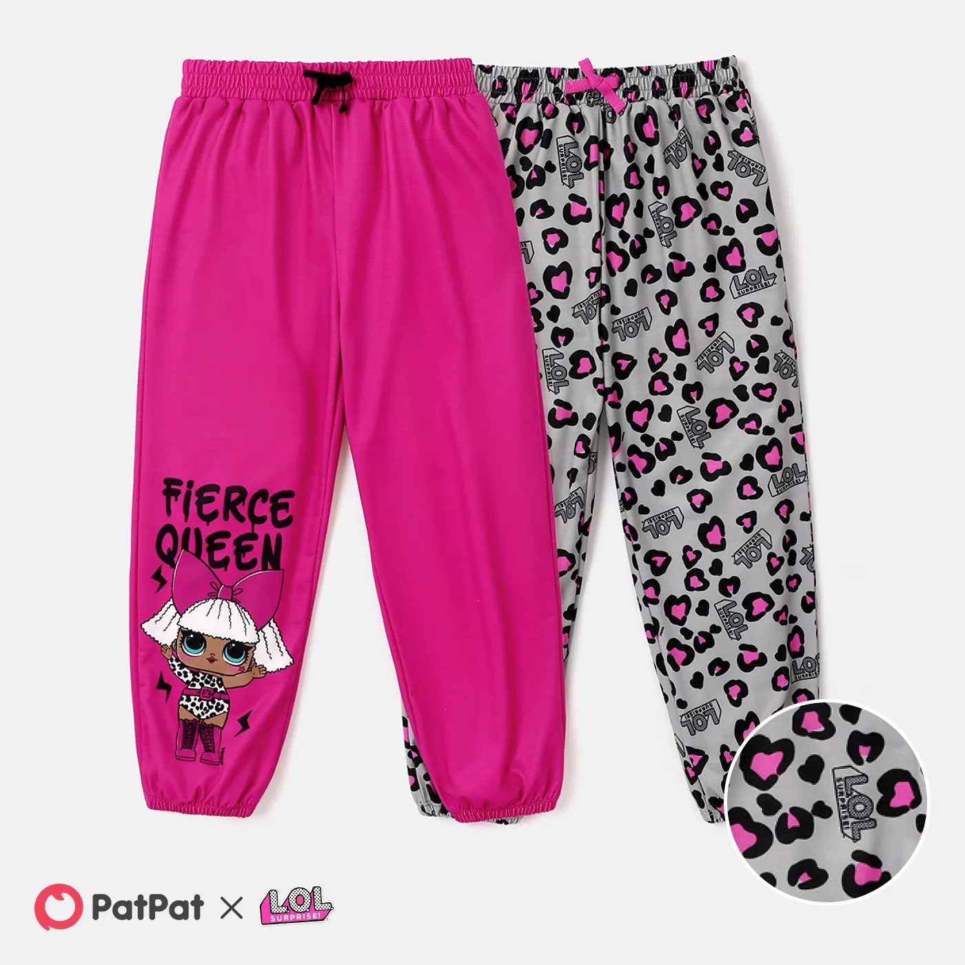 L.O.L. SURPRISE! Kid Girl Leopard Print Pants 