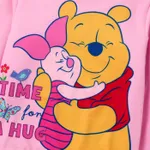 Disney Winnie the Pooh Kid Girl Character Print Long-sleeve Sweatshirt Pink image 6