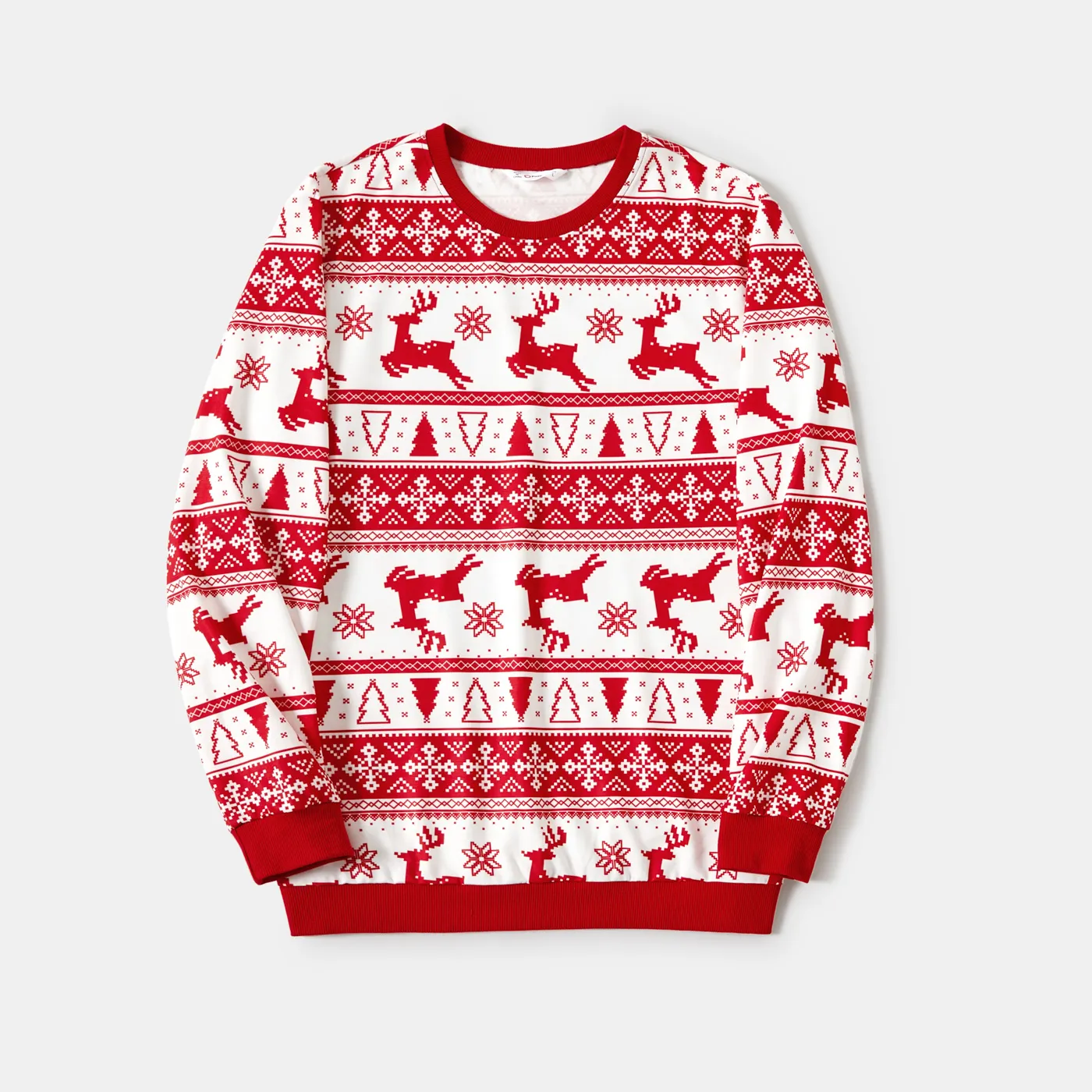 

Christmas Family Matching Reindeer All-over Print Long-sleeve Tops