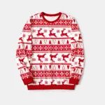 Christmas Family Matching Reindeer All-over Print Long-sleeve Tops  image 6