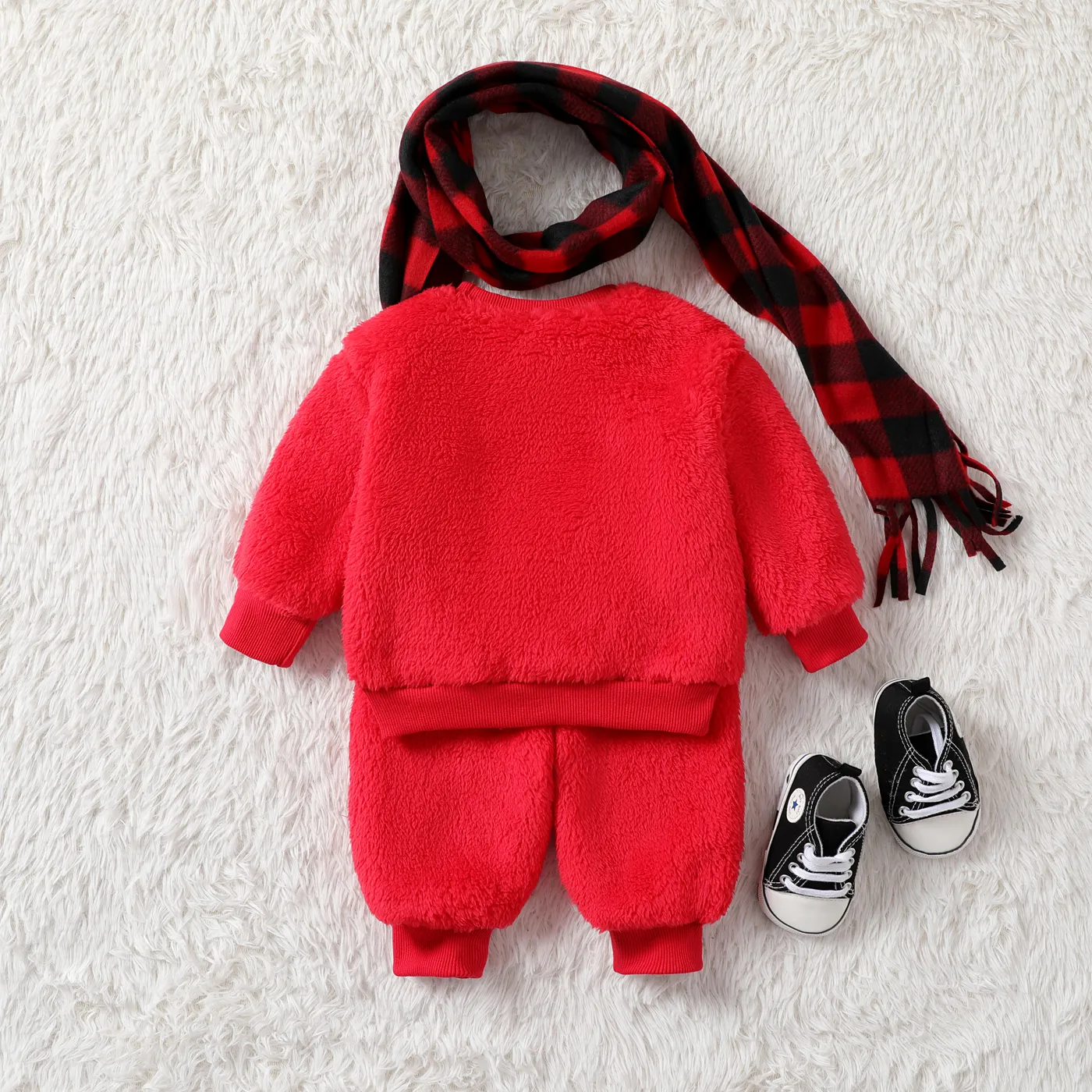  2pcs Baby/Toddler Girl/Boy Bear Animal Pattern Set  image 3