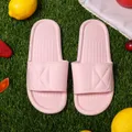 Summer Non-slip Thick Soft Sole Home Bathroom Slippers Women House Platform Flip Flops Outdoor Open Toe Beach Slides Sandal  image 1