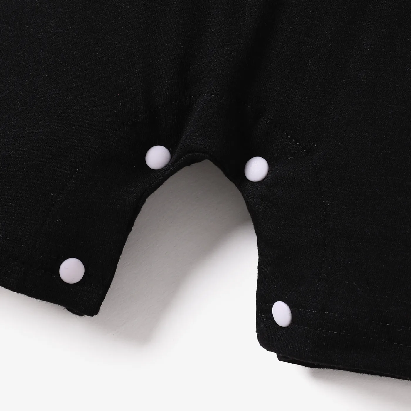 Baby Boy/Girl Bear Print Short-sleeve Romper  image 5