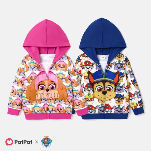 PAW Patrol Toddler Girl/Boy Character Print Zipper Design Hooded Jacket