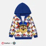 PAW Patrol Toddler Girl/Boy Character Print Zipper Design Hooded Jacket Blue