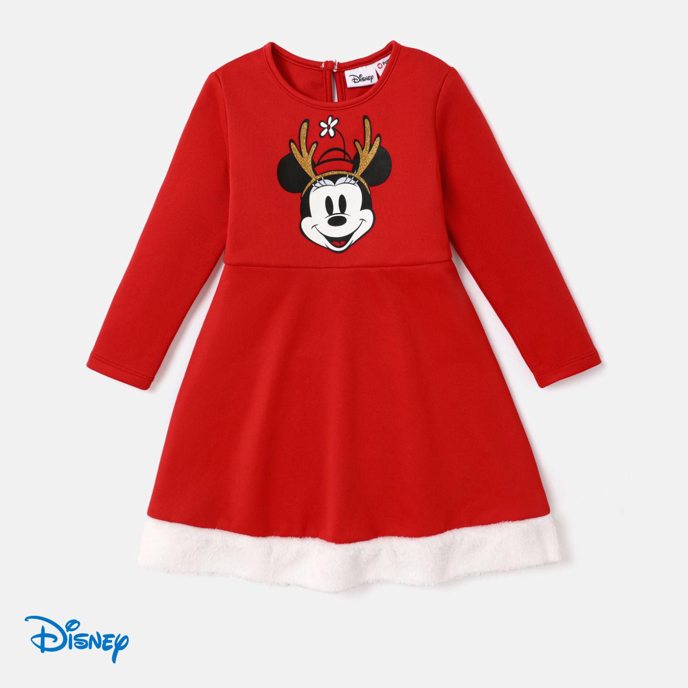 Disney Mickey And Friends Christmas Sibling Matching Cute Dress Or Jumpsuit