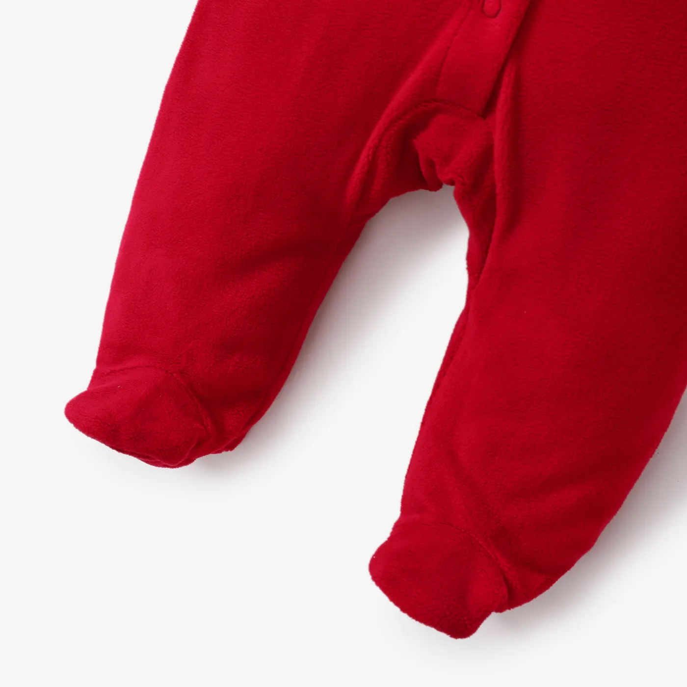Baby Girl/Boy Childlike Animal Jumpsuit Burgundy image 5
