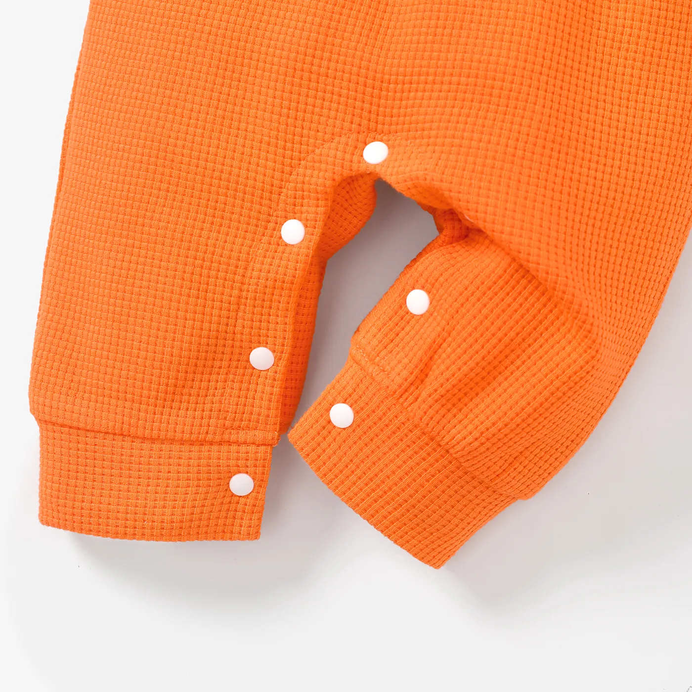 Baby Girl Halloween Long Sleeve Jumpsuit with Ruffle Edge  image 5