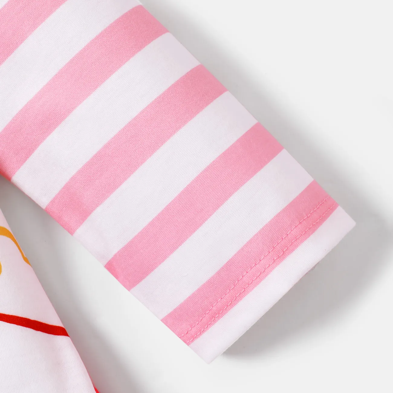 Glücksbärchis Kleinkinder Unisex Kindlich Bär Langärmelig T-Shirts rosa big image 1