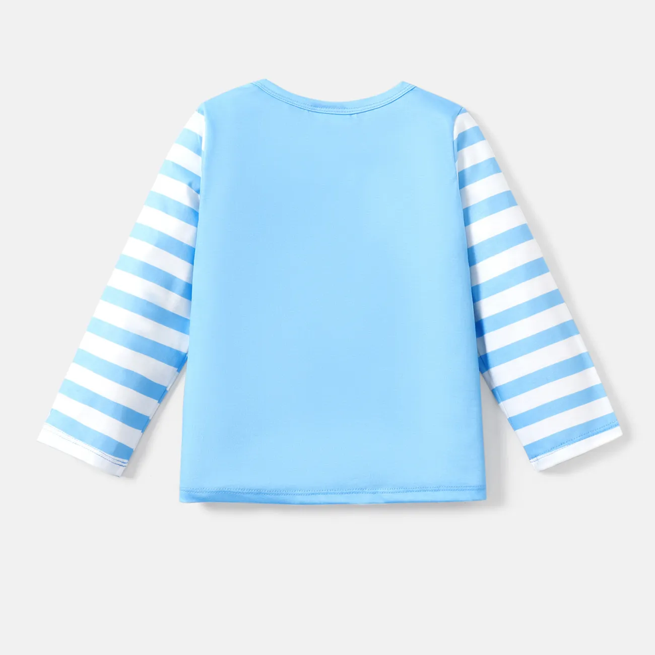 Glücksbärchis Kleinkinder Unisex Kindlich Bär Langärmelig T-Shirts blau big image 1