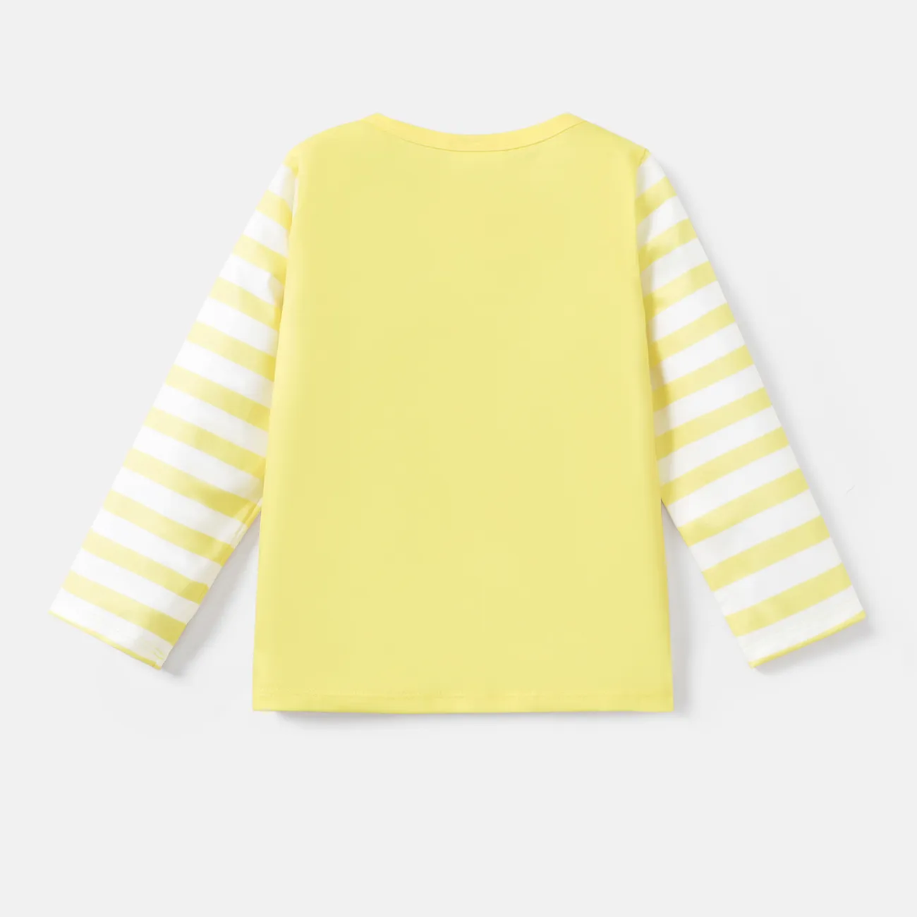 Care Bears Toddler Girl Character Print Long-sleeve Pullover Sweatshirt Yellow big image 1