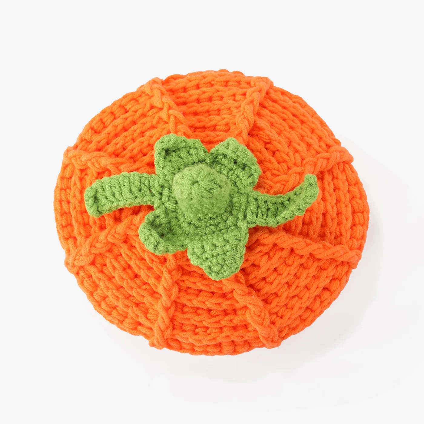 Baby/toddler childlike Halloween Pumpkin Hand Knitted Hat  image 2