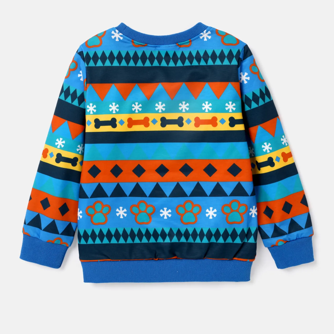 PAW Patrol Toddler Girl/Boy Character Print Long-sleeve Pullover Sweatshirt Blue image 2