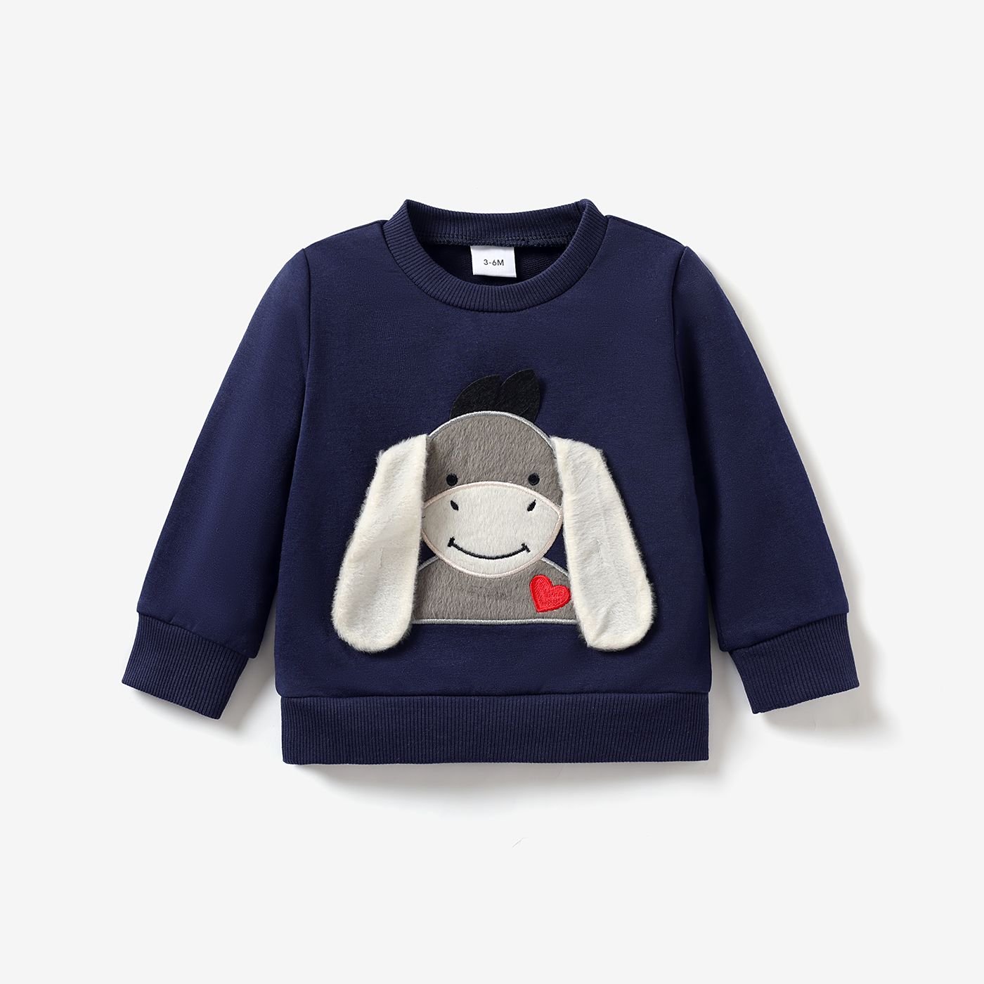 Baby Boy Childlike 3D Animal Pattern Design Sweatshirt