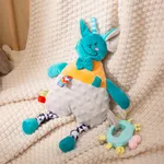 Bebê Calmante e Boneca do Sono - Personagens de Leão, Elefante e Vaca Azul Claro