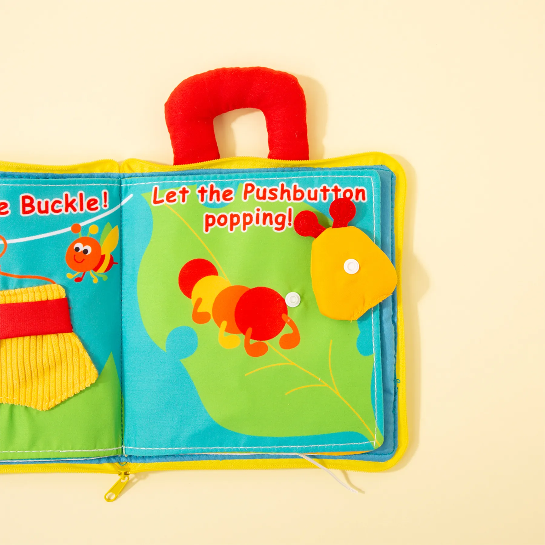 Big Flower Childlike Educational Toy for Unisex, Made of 90% Cotton, 1 Piece Red image 4