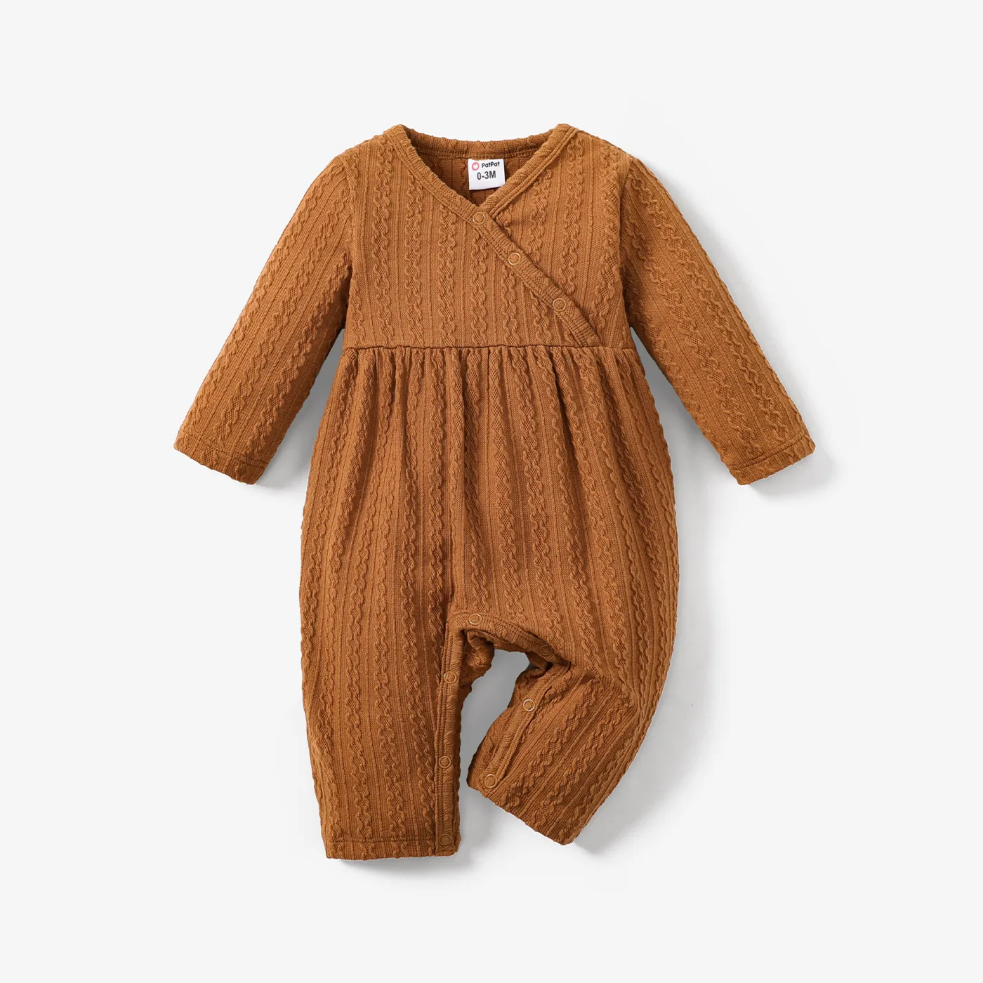 Baby Girl Cute Long Sleeve Jumpsuit  big image 1