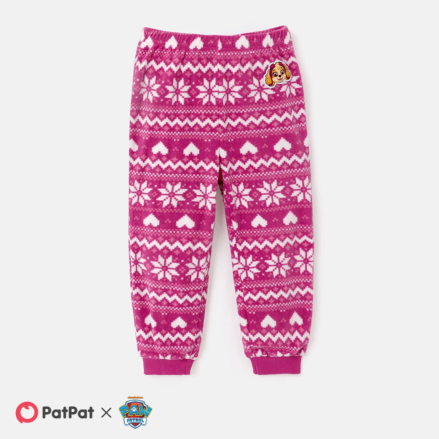 PAW Patrol Toddler Girl/Boy Character Graphic Allover Print Long-sleeve Pullover or Pants Hot Pink