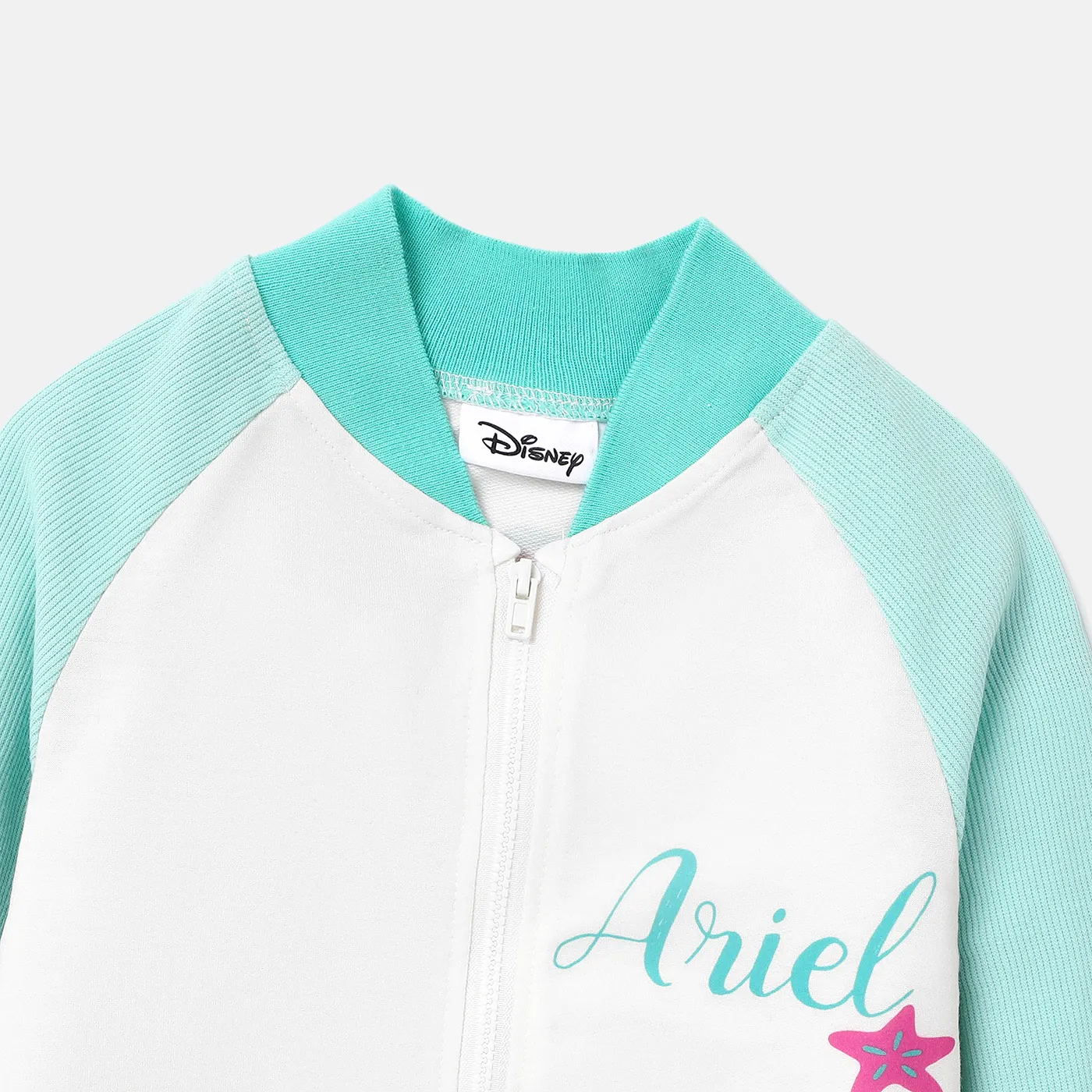 Disney Princess Toddler Girl Character Print Colorblock Bomber Jacket  image 4