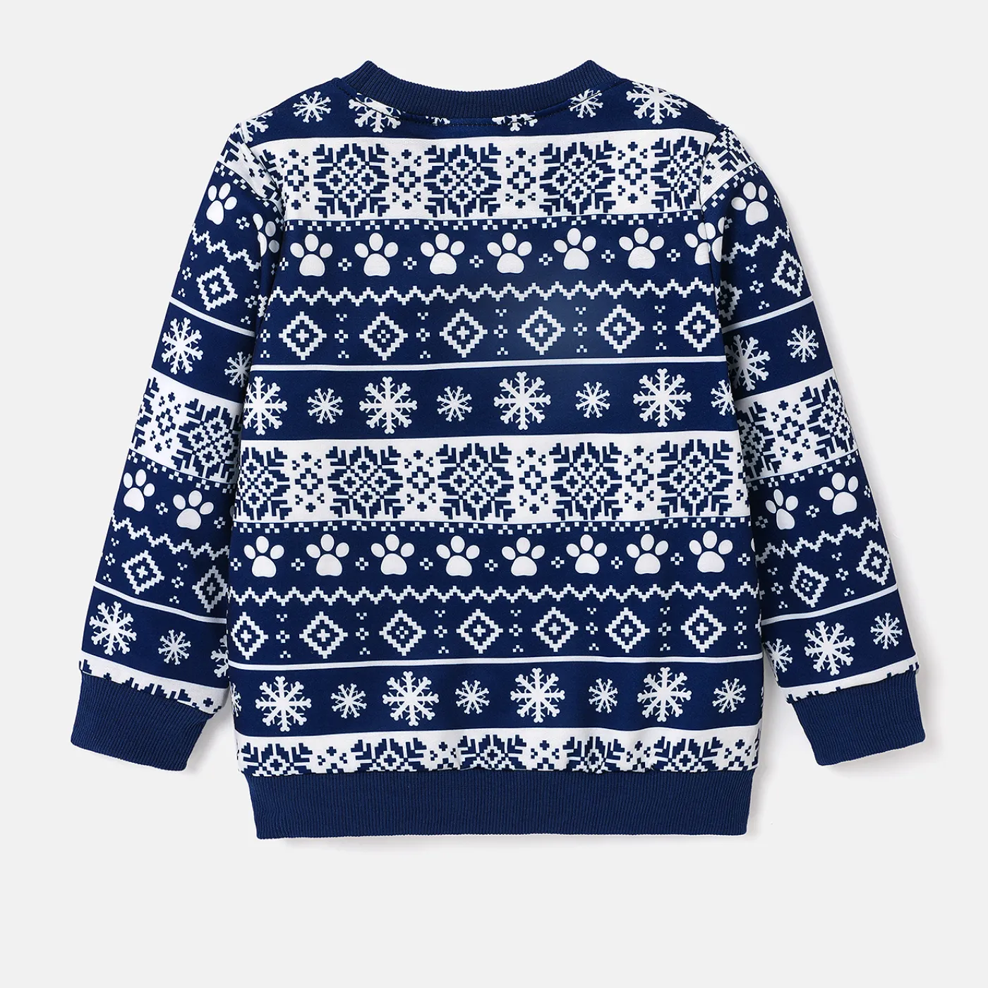 boys snowflake sweater