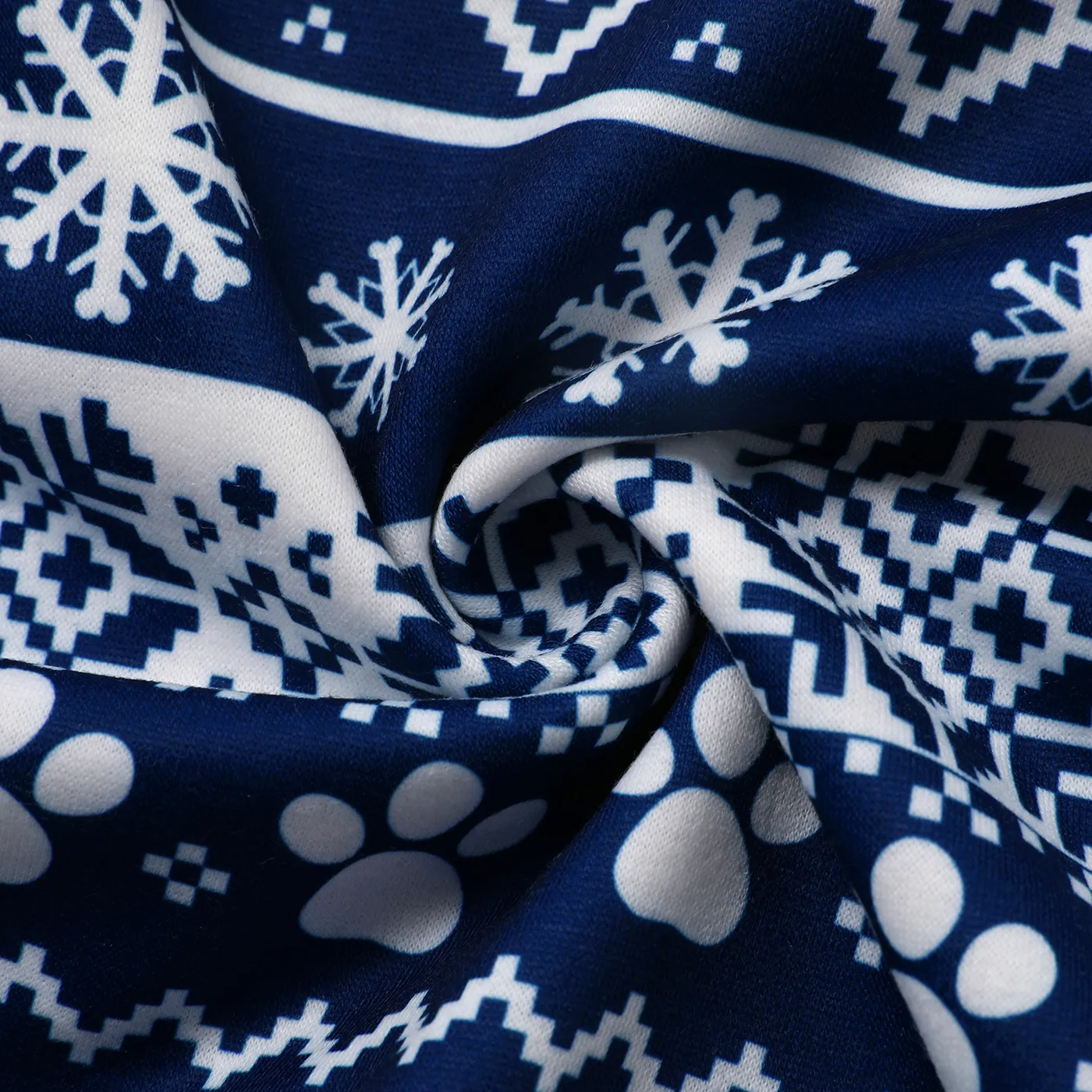PAW Patrol Toddler Girl/Boy Christmas Snowflake Print Sweatshirt Deep Blue image 5