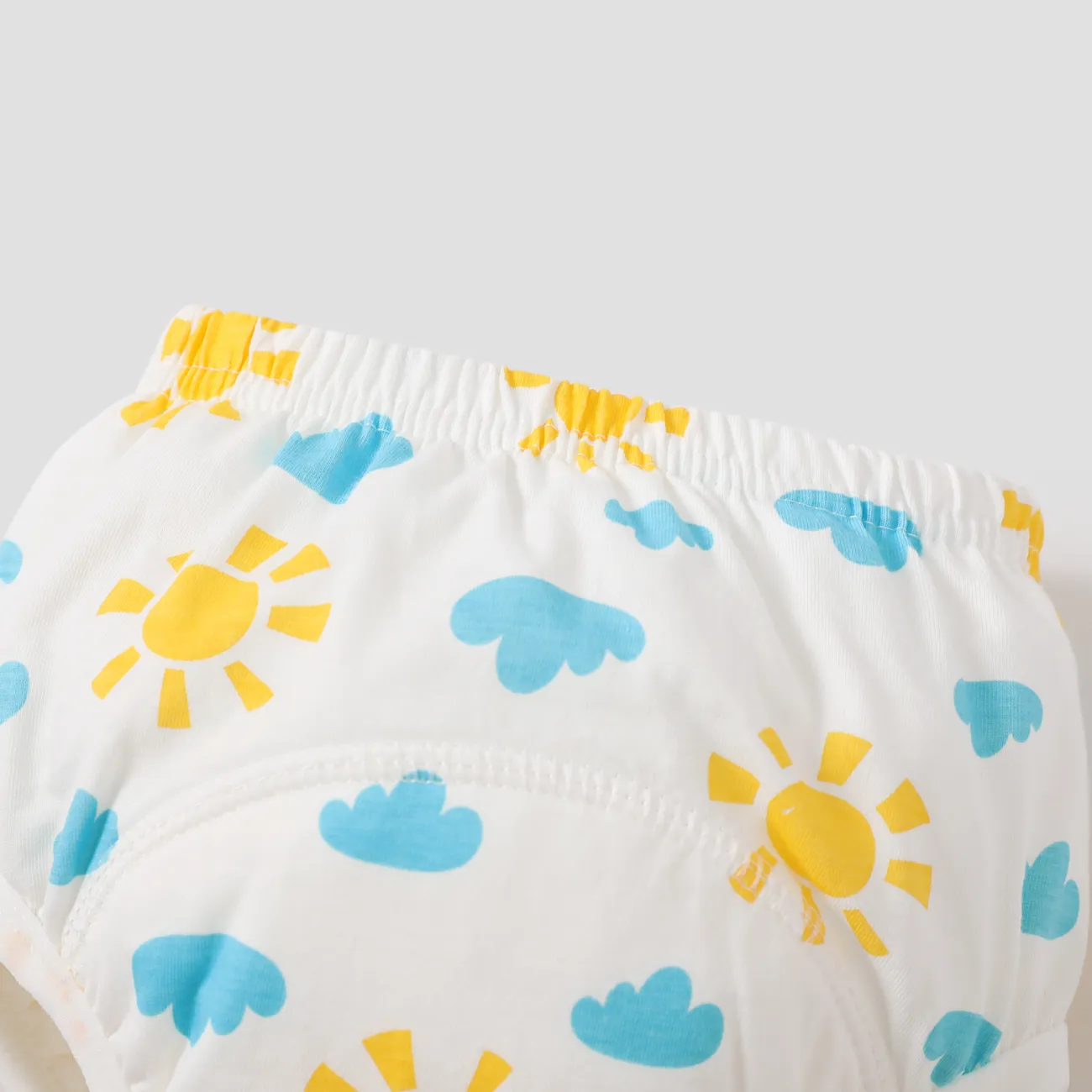Unterwäsche für Jungen/Mädchen mit Tiermotiven  gelb big image 1