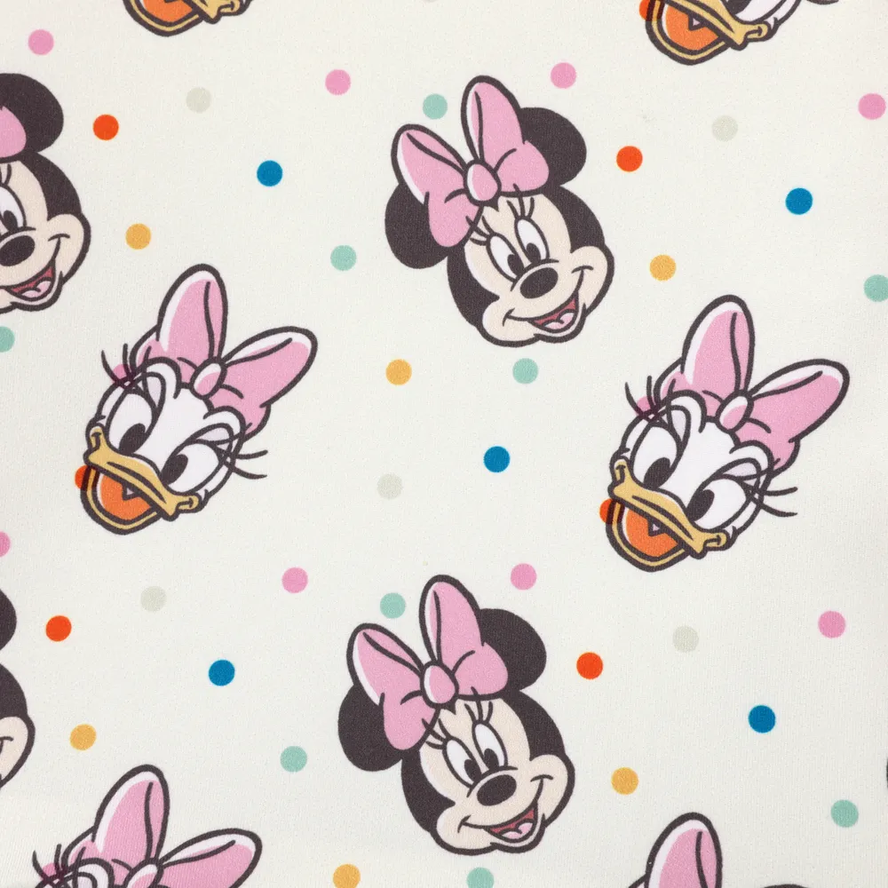 Disney Mickey and Friends Toddler Girl Polka Dot/Stripe Digital Print Dress  big image 5