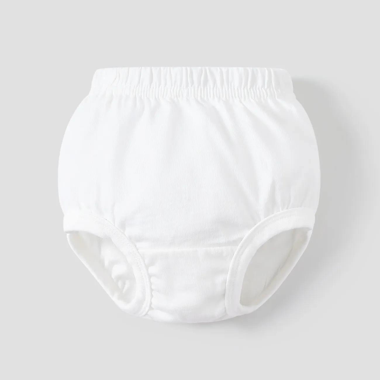 Girl/Boy Casual Expression  Animal Print Pattern Underwear  White big image 1