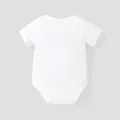 父親節 嬰兒 中性 休閒 短袖 連身衣  image 2