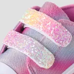 Toddler & Kids Colorful Gliter/Floral Velcro Casual Shoes  image 5