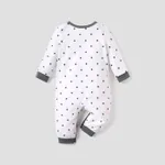 Baby Boy All Over Striped/Star Print Long-sleeve Jumpsuit  image 3