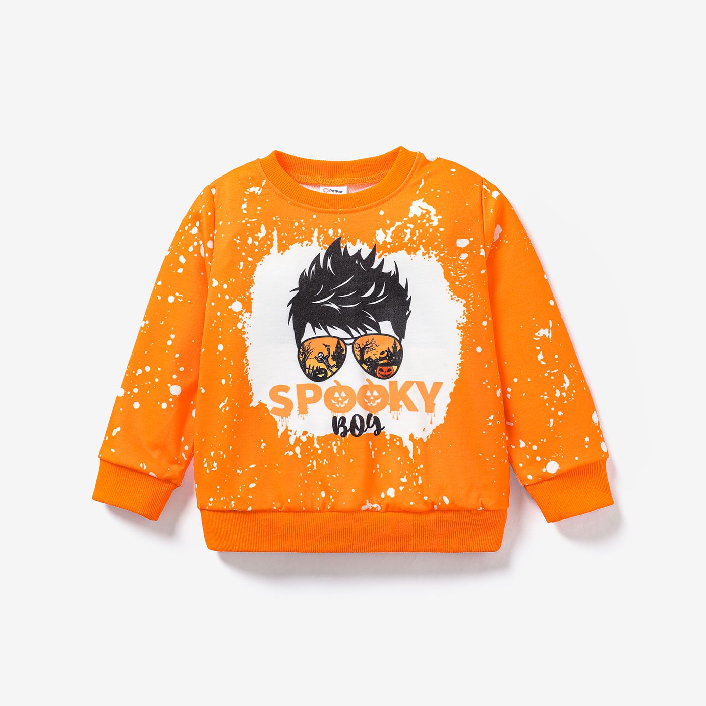 

Toddler Boy Childlike Style Halloween Top