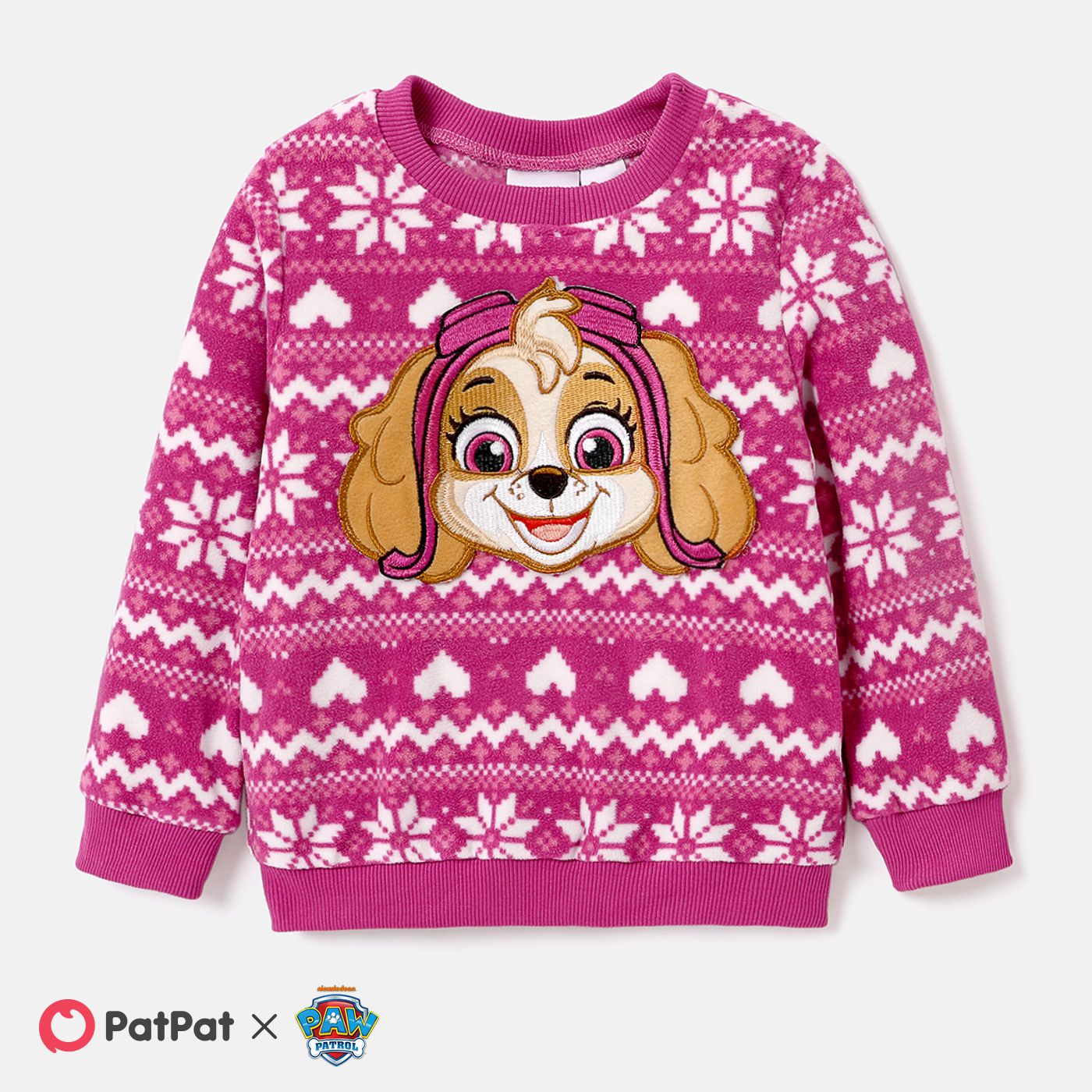 PAW Patrol Toddler Girl/Boy Character Graphic Allover Print Long-sleeve Pullover Or Pants