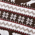 Christmas Family Matching Bear and Snowflake Print Sweaters  image 4