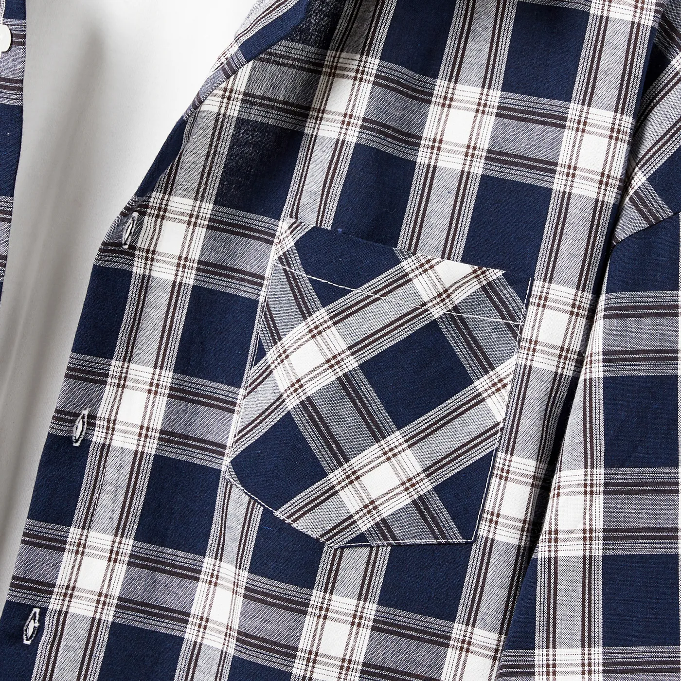 Family Matching Casual Cotton Plaid Long-sleeve Shirt Tops Coffee image 4