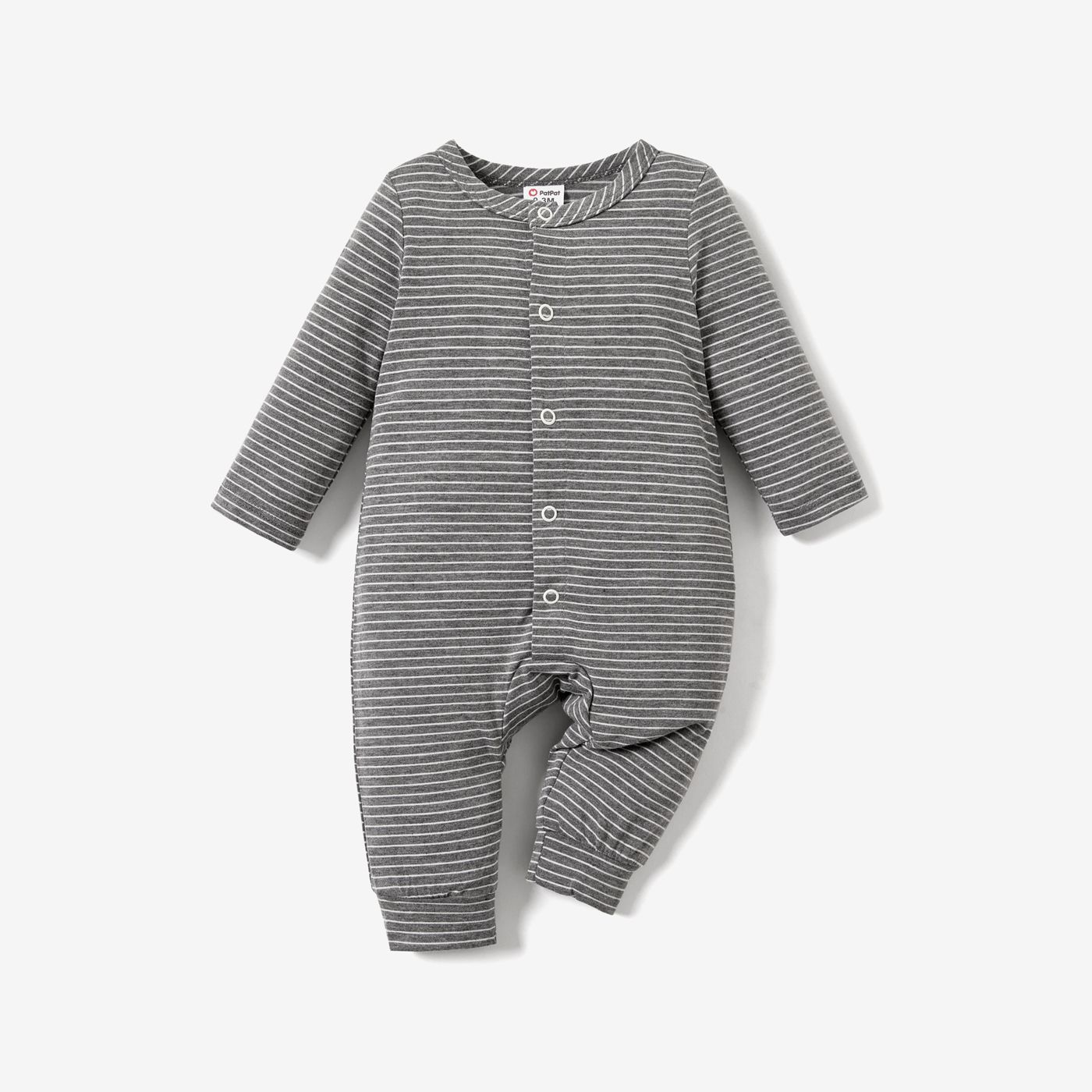 Baby Boy/Girl  Childlike Animal Print Button Long Sleeves Jumpsuit