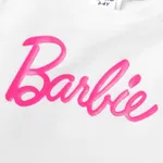 Barbie بدلة تنورة 2 - 6 سنوات حريمي كم طويل جدائل حروف  image 2