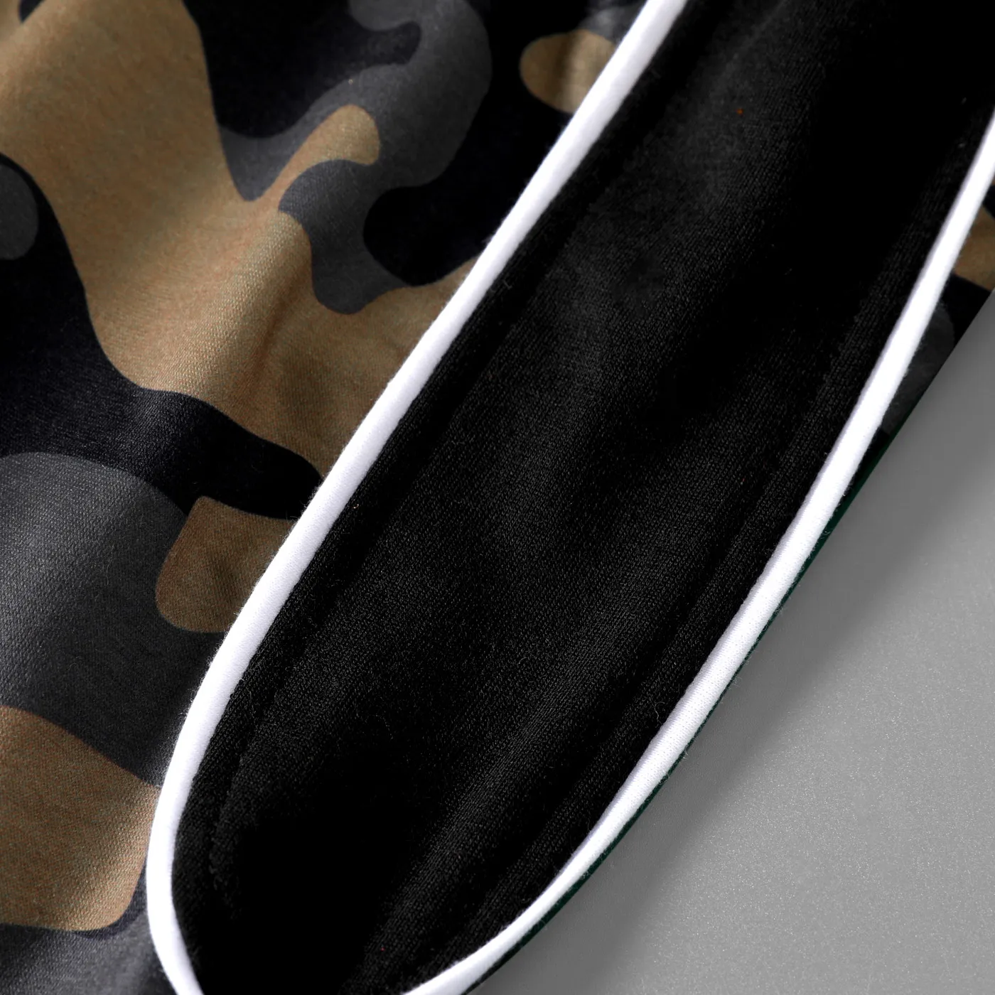 2pcs Baby Boy Casual Style Camouflage Set Black image 5