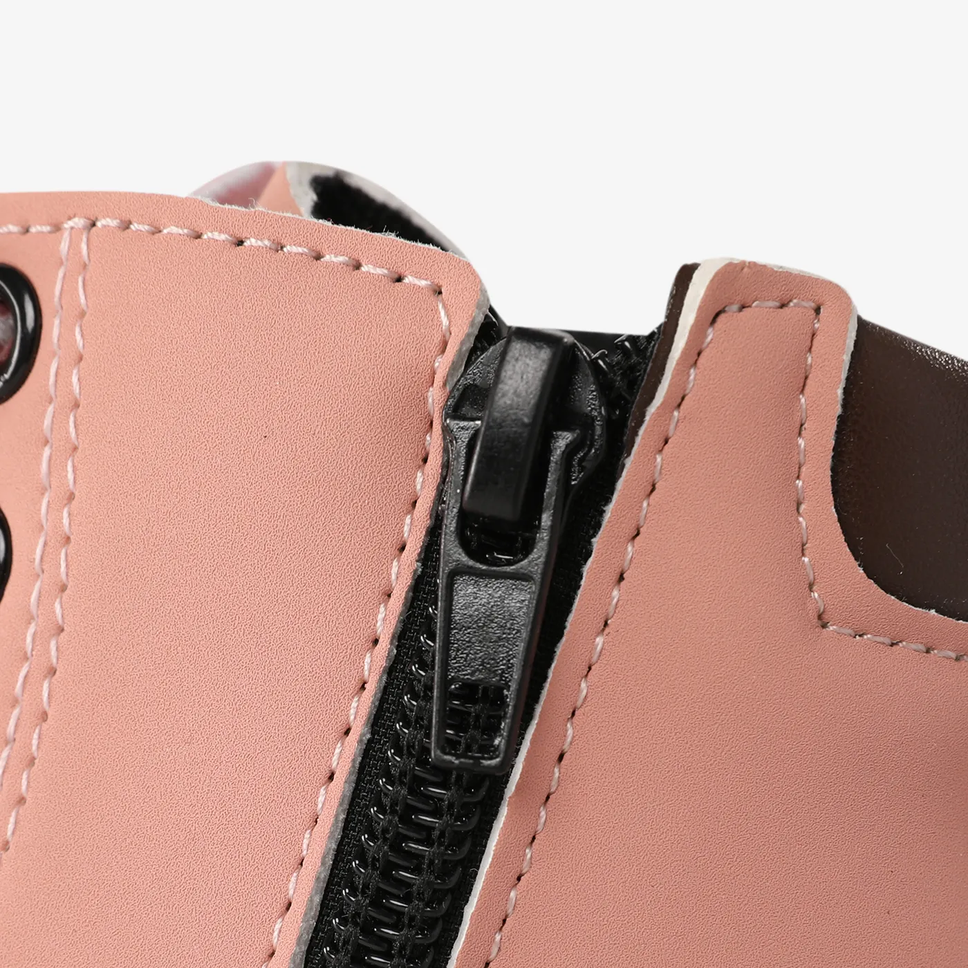 Toddler and Kids Casual Side Zipper Combat Boots  image 5