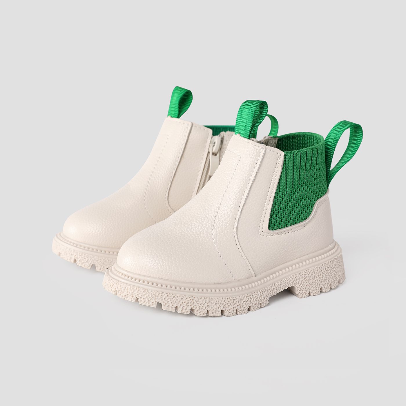 

Toddler and Kids Side Zipper Casual Boots
