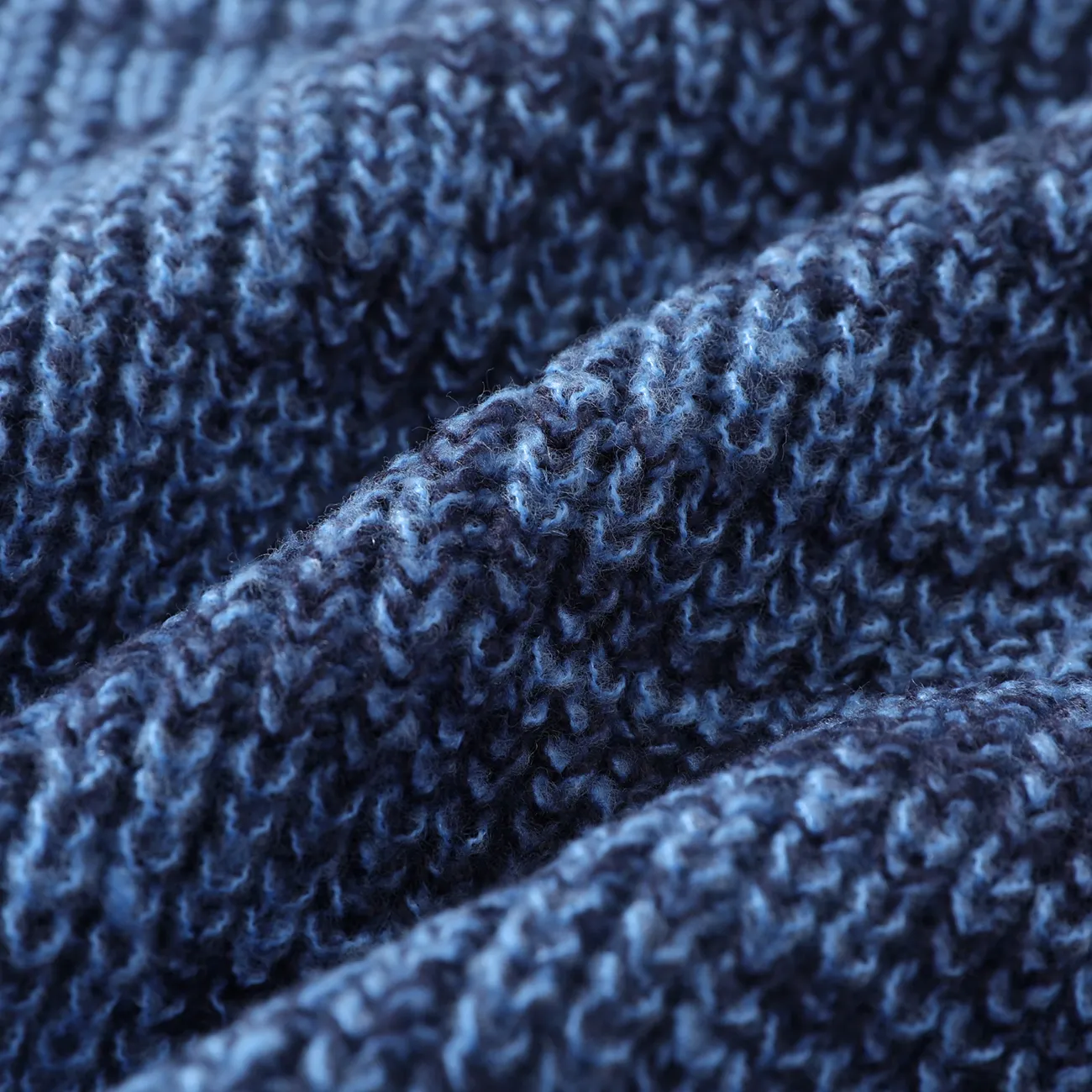 Baby Unisex Basics Langärmelig Pullover dunkelblau / weiß big image 1