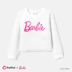 Barbie 2pcs Toddler Girl Long-sleeve Tee or Mesh Skirt White