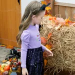 Toddler Girl Halloween Multi-Layered Long Sleeve Dress Set  image 5